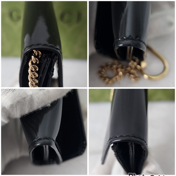 Auth Gucci Patent Leather Card/Coin Holder - Picture 8 of 9